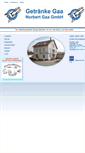 Mobile Screenshot of getraenke-gaa.de
